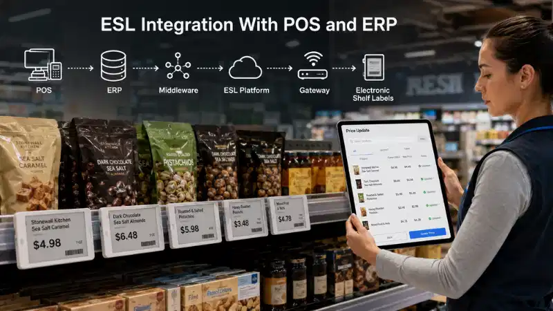 Fampidirana marika elektronika miaraka amin'ny POS sy ERP: API, sarintany data, fitantanana ny ha...