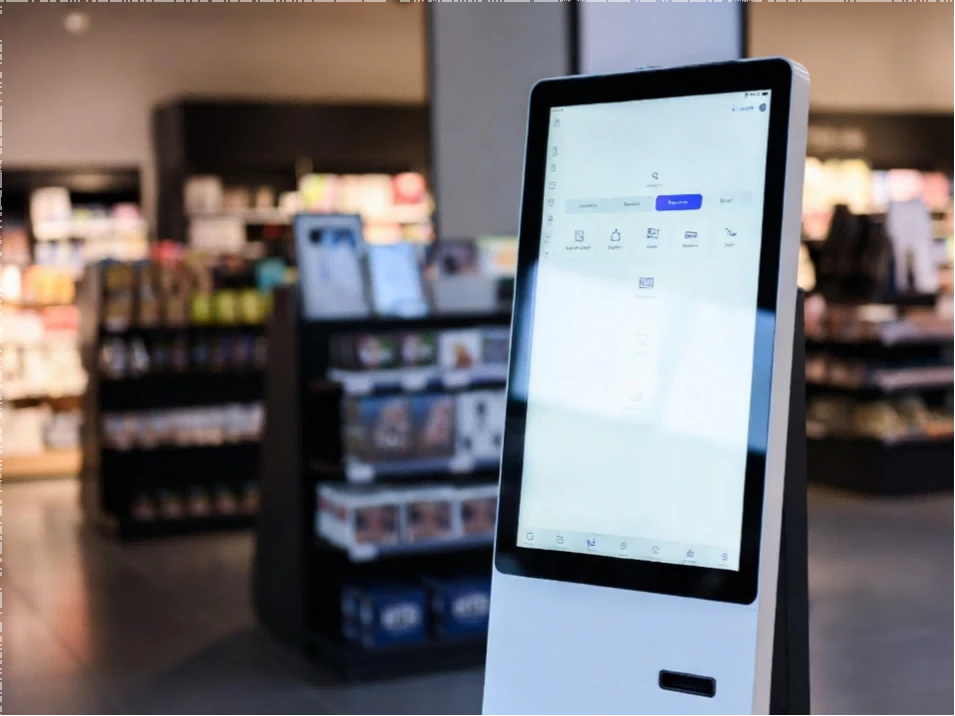 Manatsara ny Fiantsenana Interactive ny Kiosk Monitor Ecran Touch