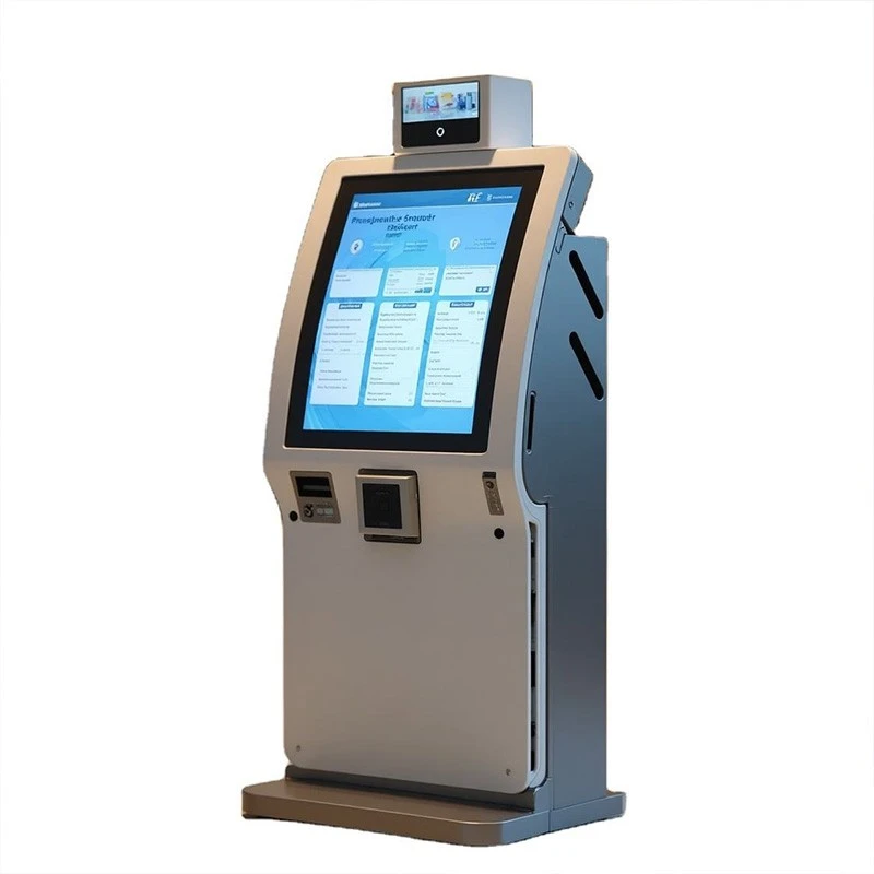 Fampisehoana Vahaolana Kiosk Interactive Reception amin'ny Self Service